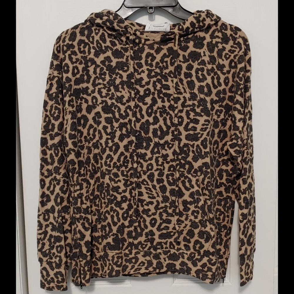 Cheetah Print Soft Hoodie